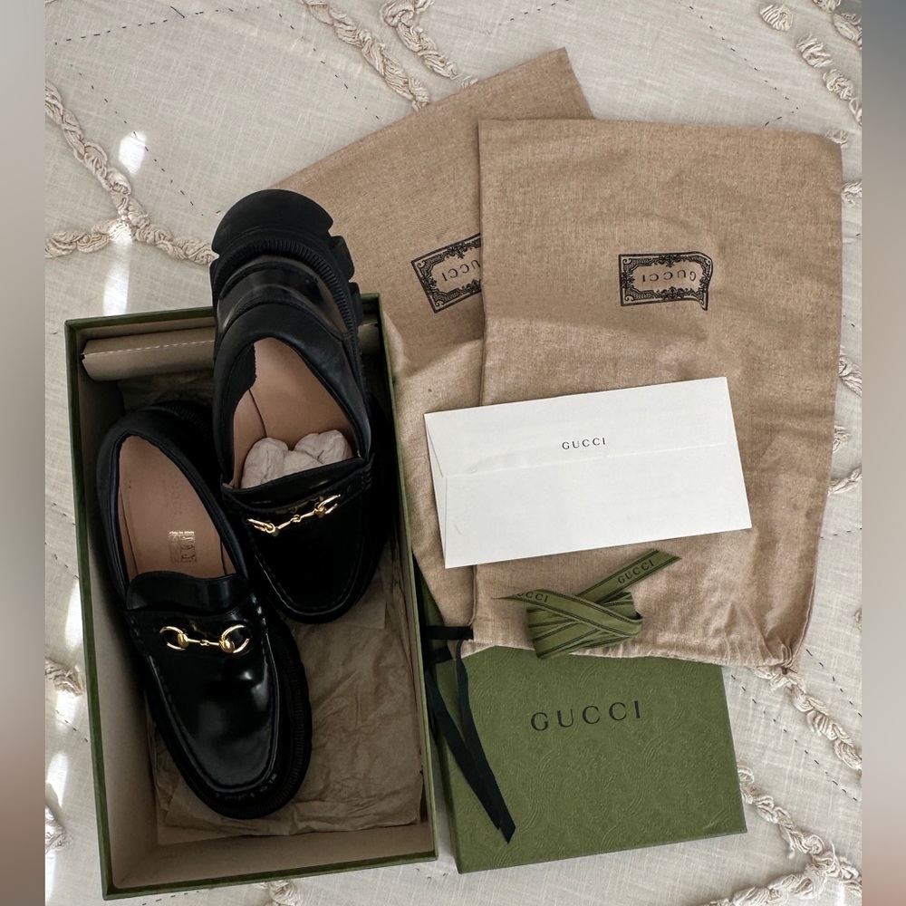 Gucci Horsebit Lugsole Loafers!!
